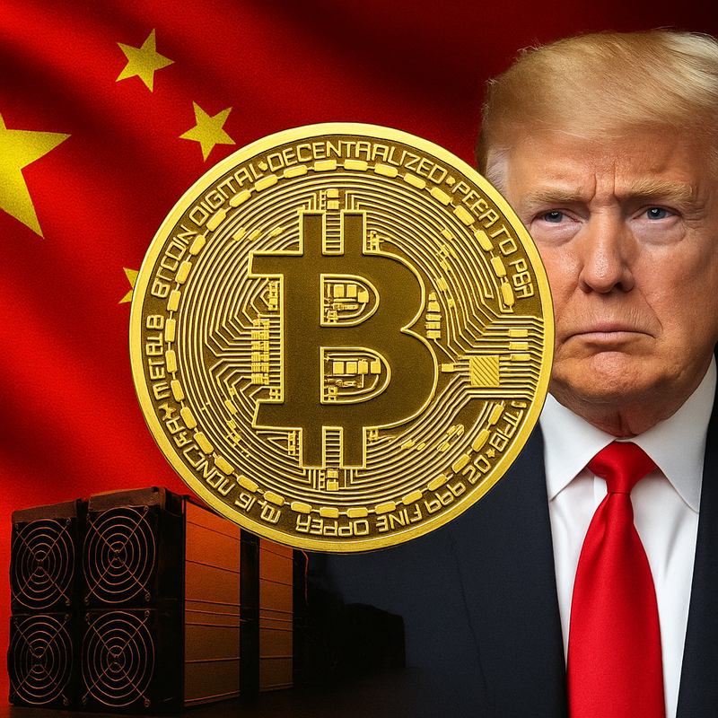 트럼프, 중국, 비트코인/챗gpt 생성 이미지