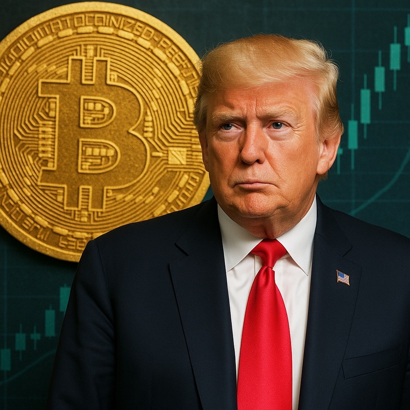 비트코인(BTC), 도널드 트럼프/챗gpt 생성 이미지