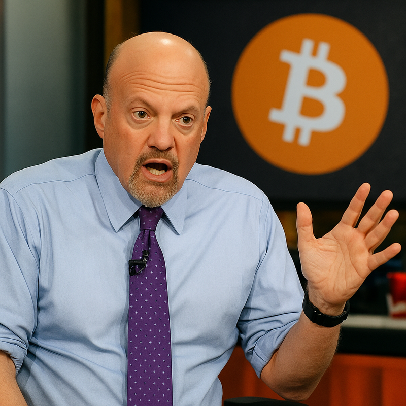 짐 크레이머(Jim Cramer), 비트코인(BTC)/챗GPT 생성 이미지