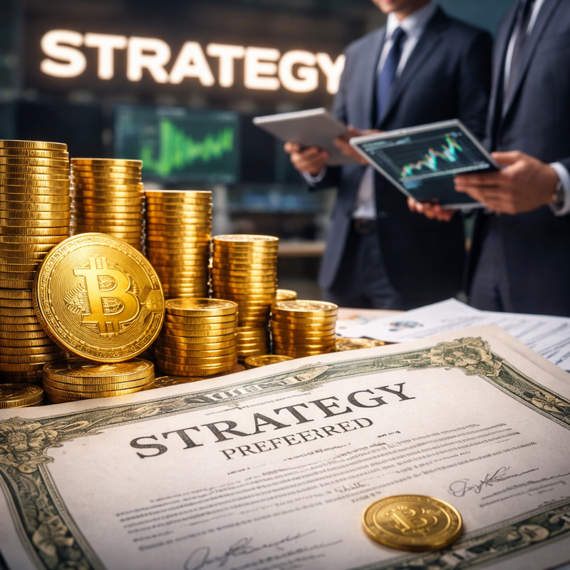 스트래티지(Strategy), 비트코인(BTC)/AI 생성 이미지