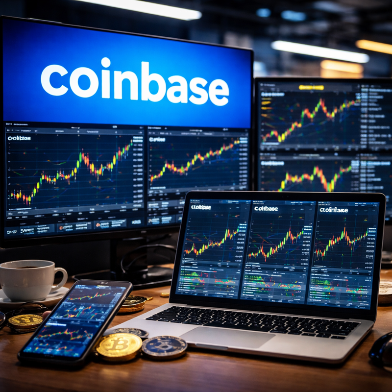 코인베이스(Coinbase), 거래소/AI 생성 이미지