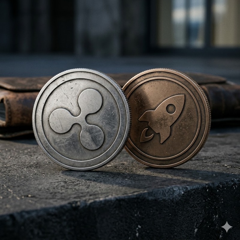 엑스알피(XRP), 스텔라(Stellar, XLM)/AI 생성 이미지