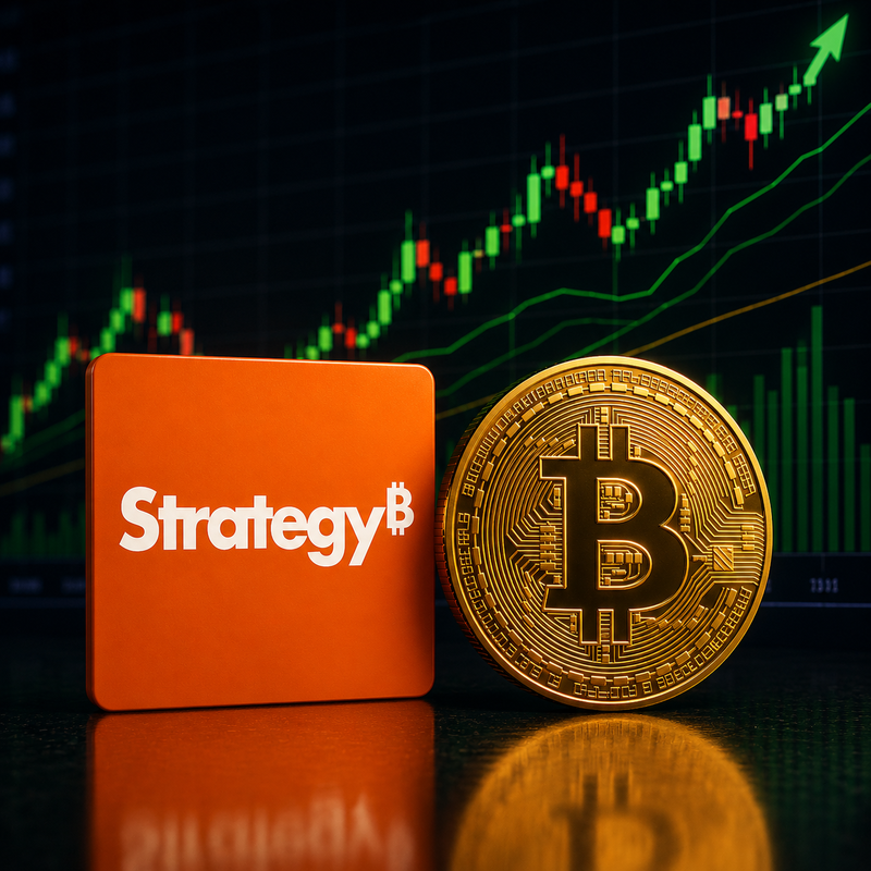 스트래티지(MSTR), 비트코인(BTC)/AI 생성 이미지