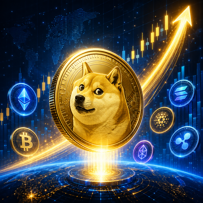 도지코인(DOGE)/AI 생성 이미지
