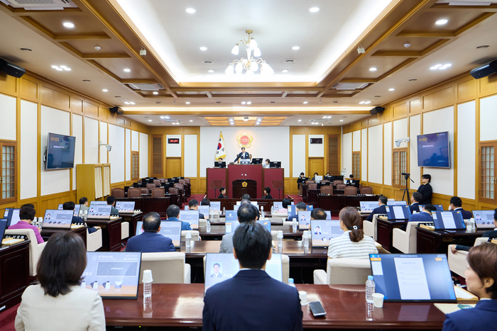 대구시의회, 제10대 전반기 원구성 완료