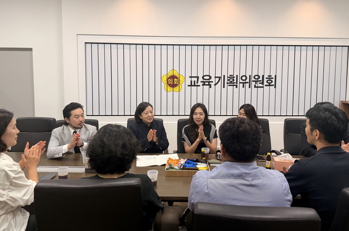 서혜진 의원, AI시대 학생주도형 문해력 교육 필요성 논의