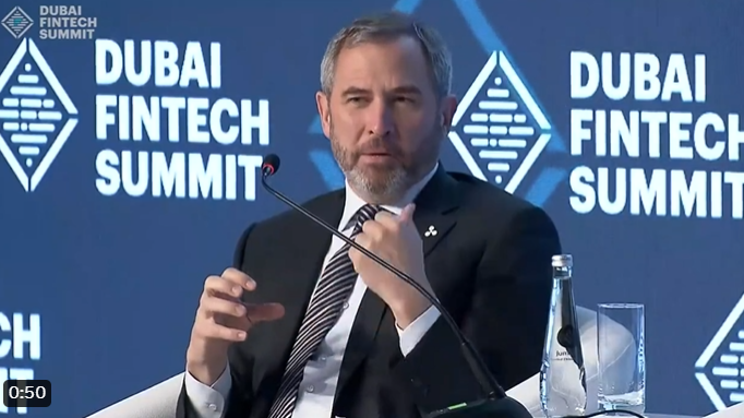 브래드 갈링하우스 리플 CEO/출처: 트위터 계정@sentosumosaba