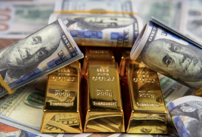 미국 달러화와 금