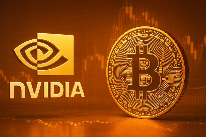 엔비디아, 비트코인/챗GPT 생성 이미지