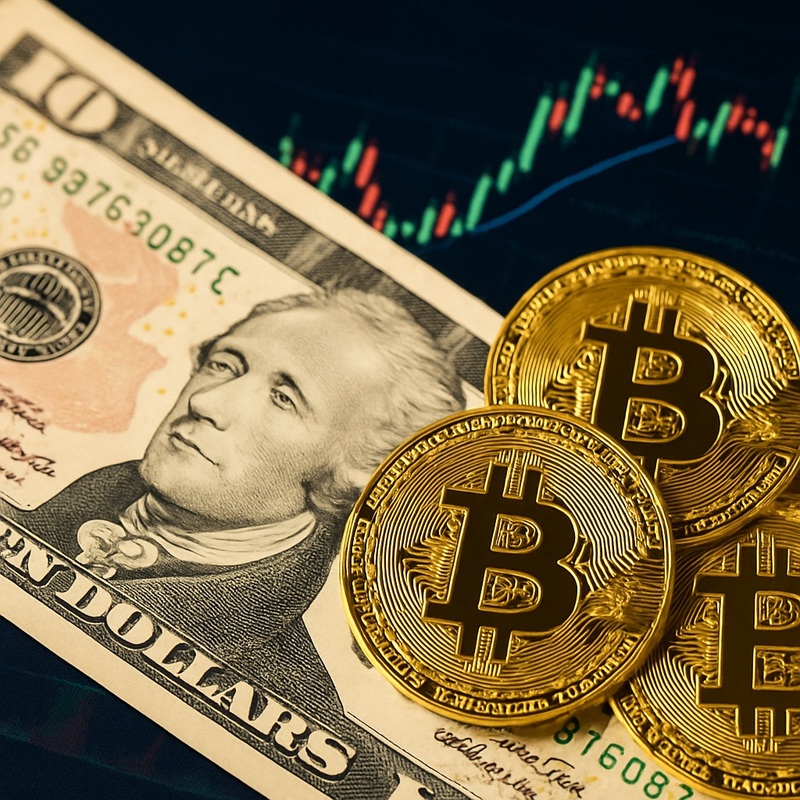 달러(USD), 비트코인(BTC)