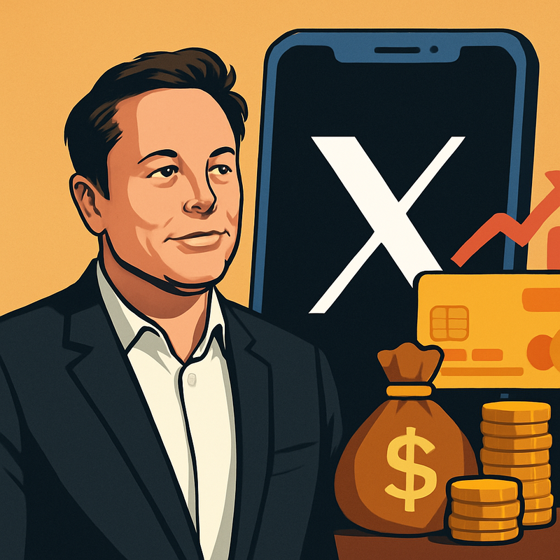 일론 머스크, 엑스(X)/챗GPT 생성 이미지