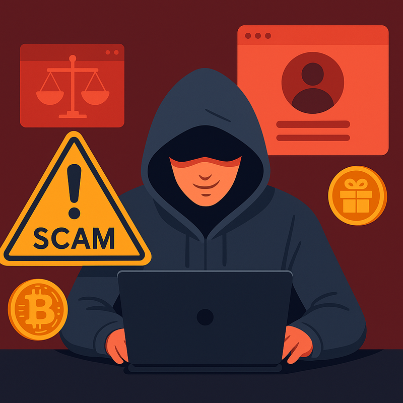 로펌까지 사칭! 정교해진 암호화폐 사기 수법/챗GPT 생성 이미지