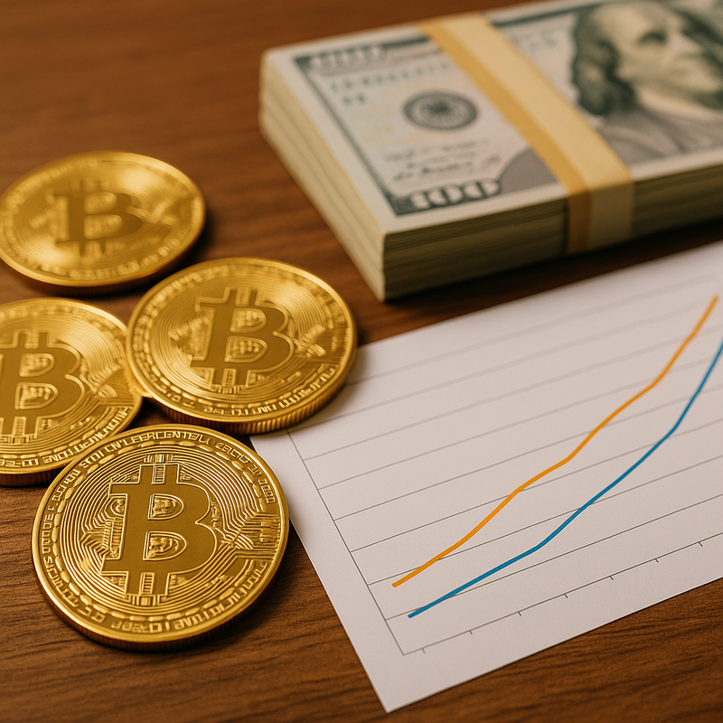 비트코인, 주식/챗gpt 생성 이미지