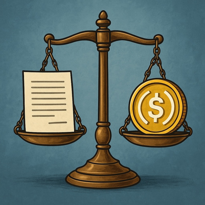 스테이블코인, 규제/챗GPT 생성 이미지