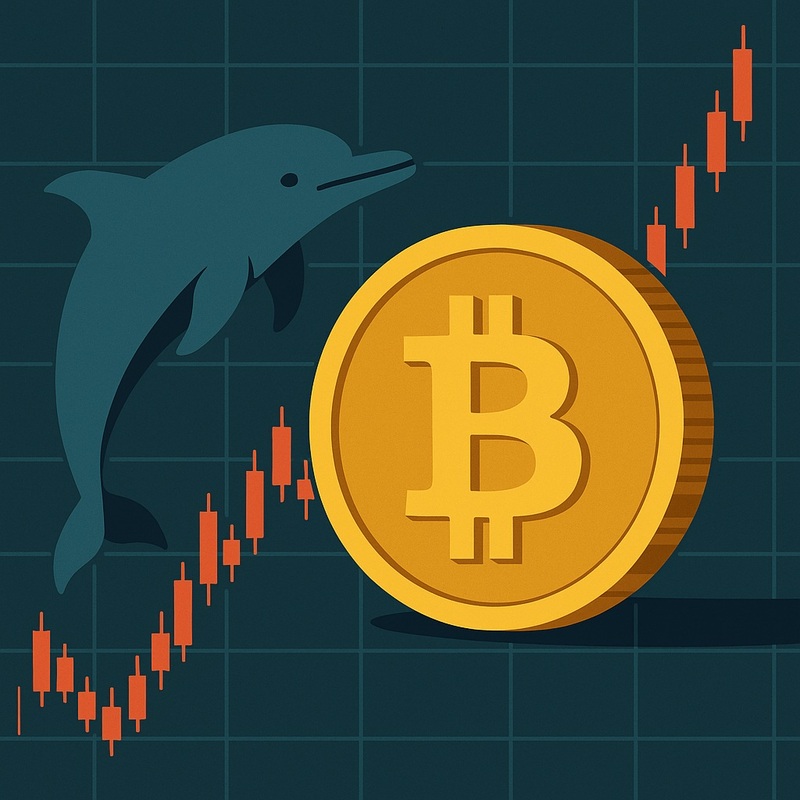 비트코인(BTC), 돌고래/챗GPT 생성 이미지