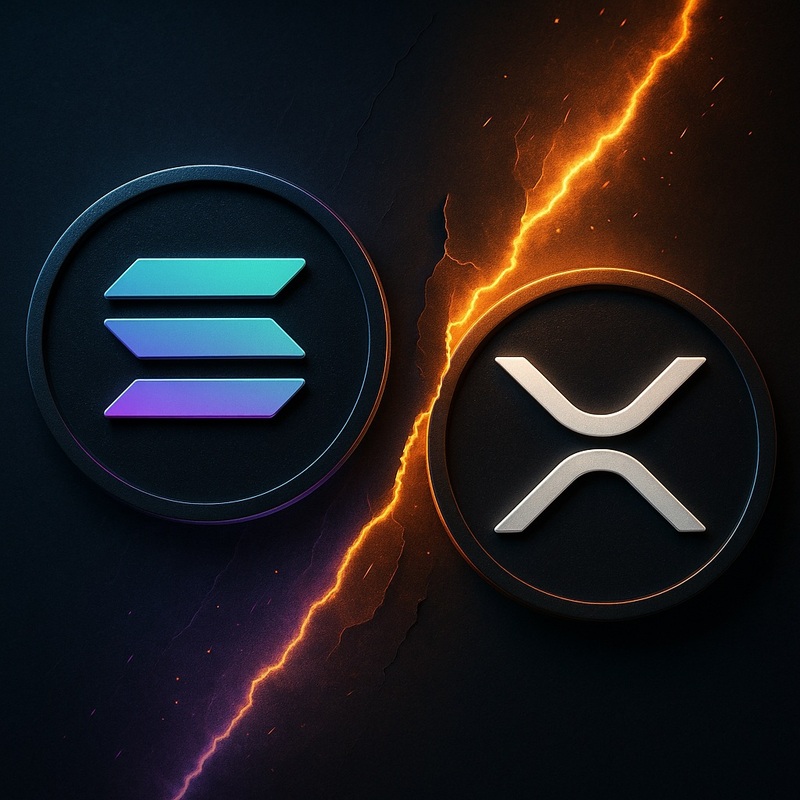 솔라나(SOL), 엑스알피(XRP)/챗GPT 생성 이미지