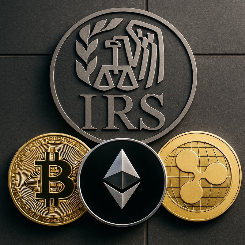 비트코인(BTC), 이더리움(ETH), 엑스알피(XRP), IRS/챗GPT 생성 이미지