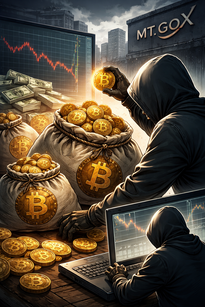 마운트곡스 해커, 비트코인 매도/챗gpt 생성 이미지
