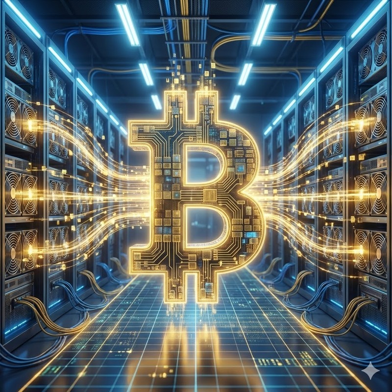 비트코인(BTC) 채굴/AI 생성 이미지