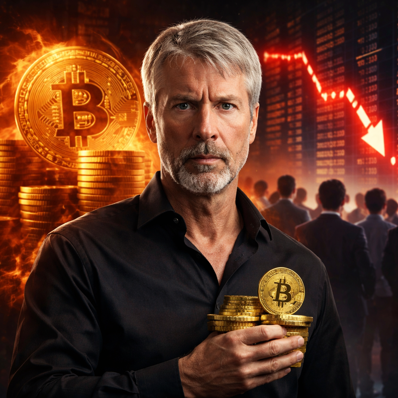 마이클 세일러(Michael Saylor), 비트코인(BTC), 스트래티지(Strategy)/챗GPT 생성 이미지