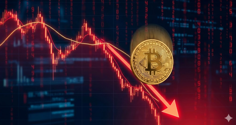 비트코인(BTC) 폭락/제미나이 생성 이미지