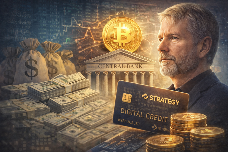 세일러의 승부수! 스트래티지, 비트코인 중앙은행을 꿈꾸다/챗지피티 생성 이미지