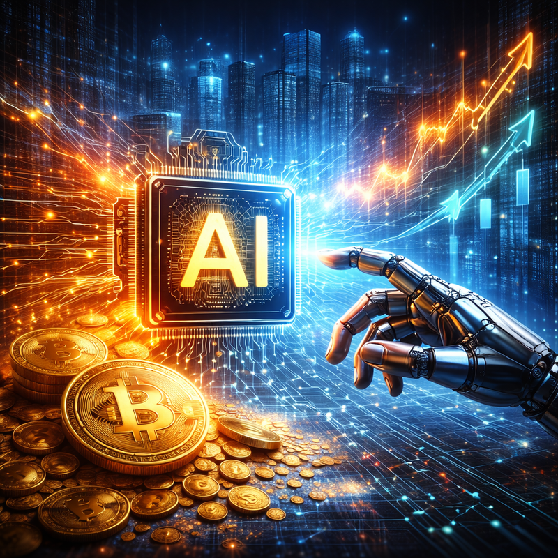 비트코인(BTC), 인공지능(AI)/챗GPT 생성 이미지