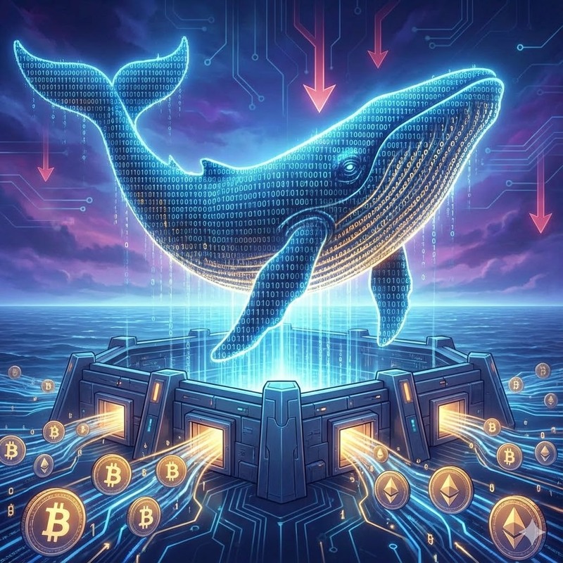 암호화폐 고래/AI 생성 이미지