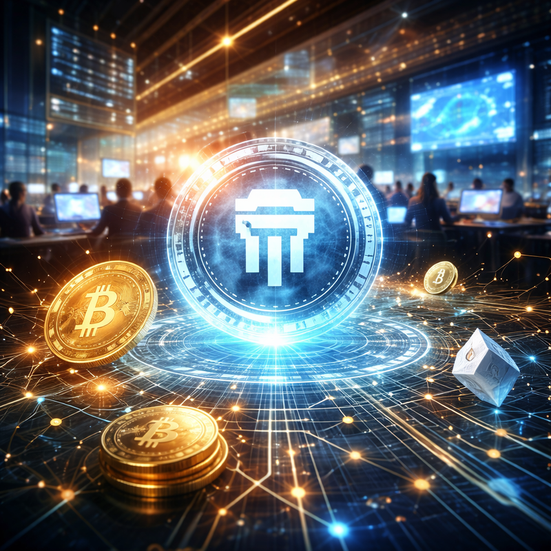 블록체인, 토큰화/챗GPT 생성 이미지