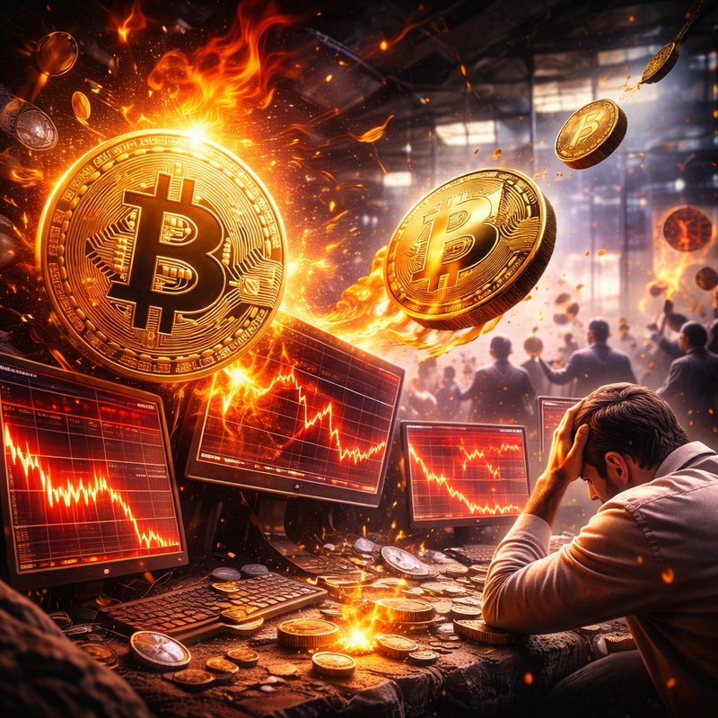 비트코인(BTC), 이더리움(ETH), 강제 청산/챗GPT 생성 이미지