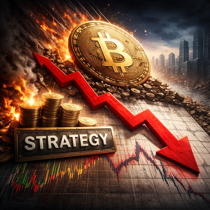 비트코인(Bitcoin, BTC), 스트래티지(Strategy, MSTR)/챗GPT 생성 이미지