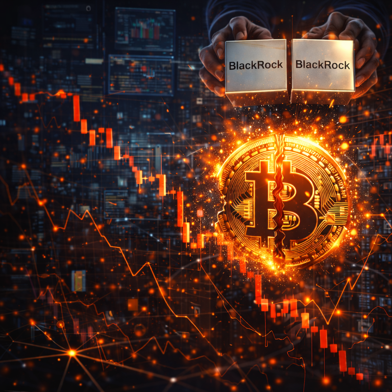 블랙록(BlackRock), 비트코인(BTC)/챗GPT 생성 이미지