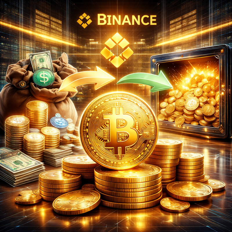 바이낸스(Binance), 비트코인(BTC)/챗GPT 생성 이미지