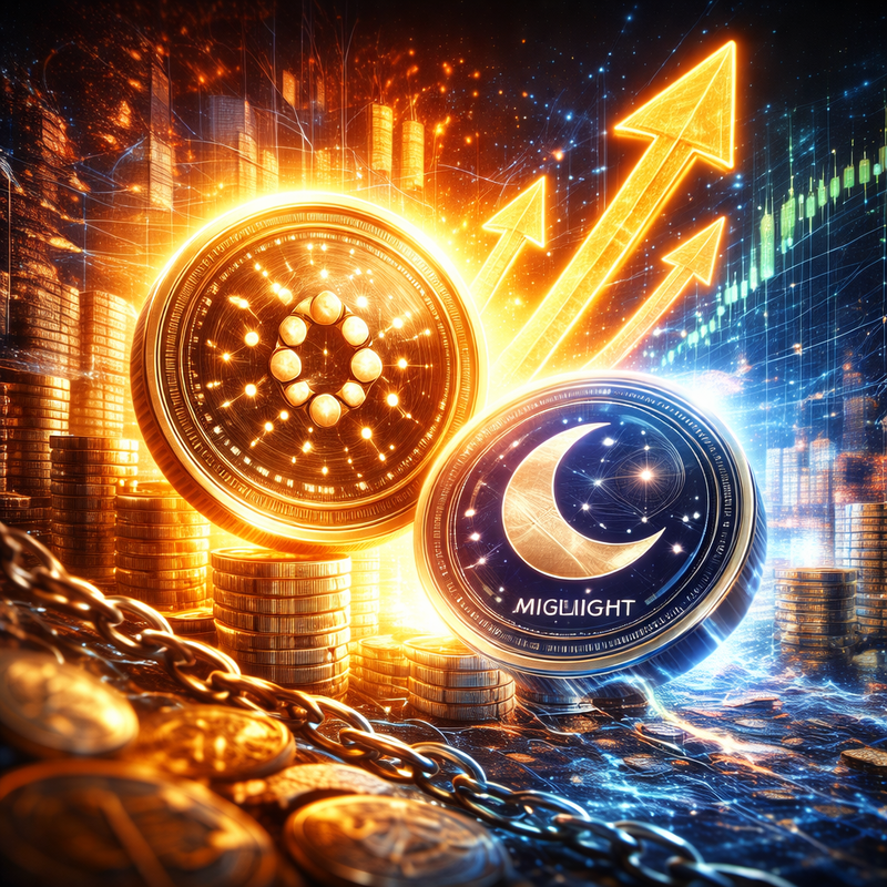 카르다노(ADA), 미드나이트(NIGHT)/챗GPT 생성 이미지