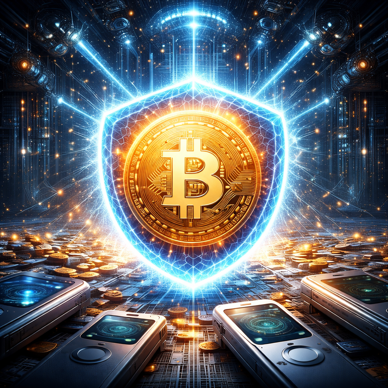 비트코인(BTC), 양자 컴퓨터/챗GPT 생성 이미지