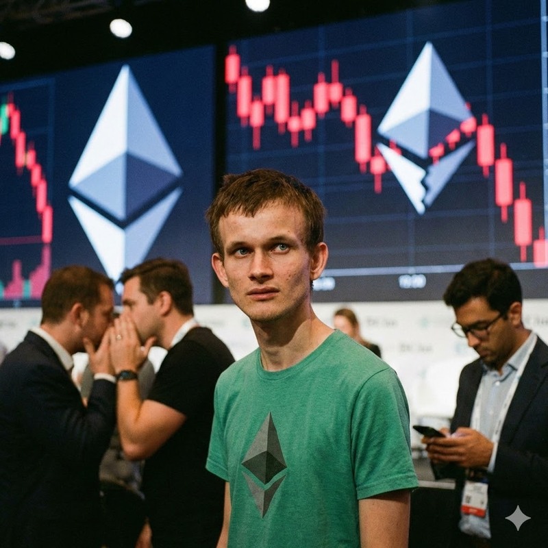 이더리움(ETH), 비탈릭 부테린(Vitalik Buterin)/AI 생성 이미지