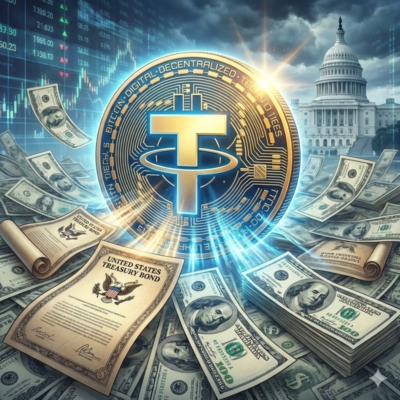 테더(USDT), 스테이블코인, 달러(USD)/AI 생성 이미지
