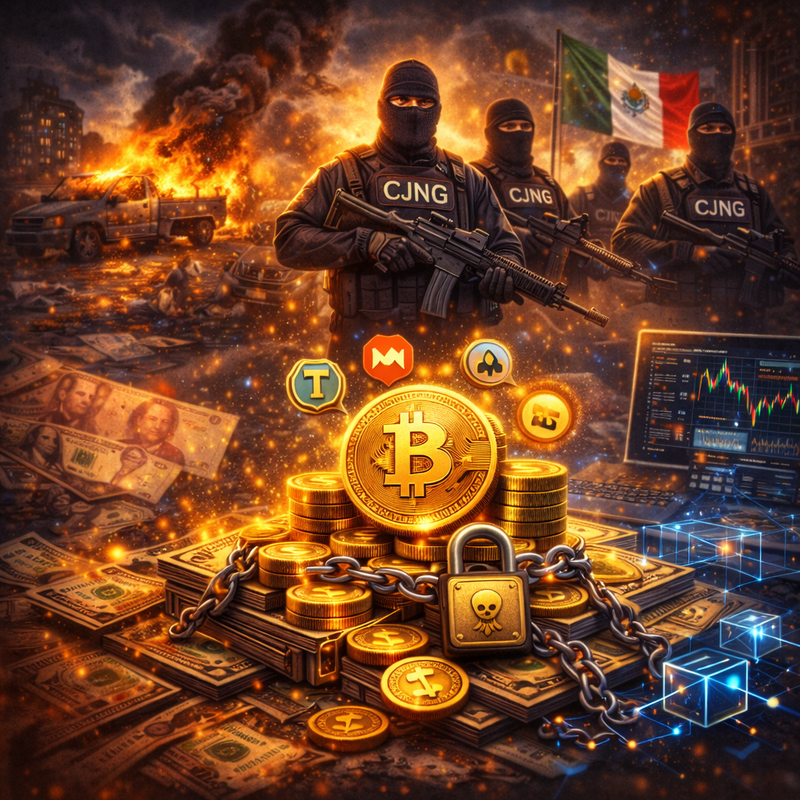 멕시코, 비트코인(BTC), 자금 세탁/챗GPT 생성 이미지