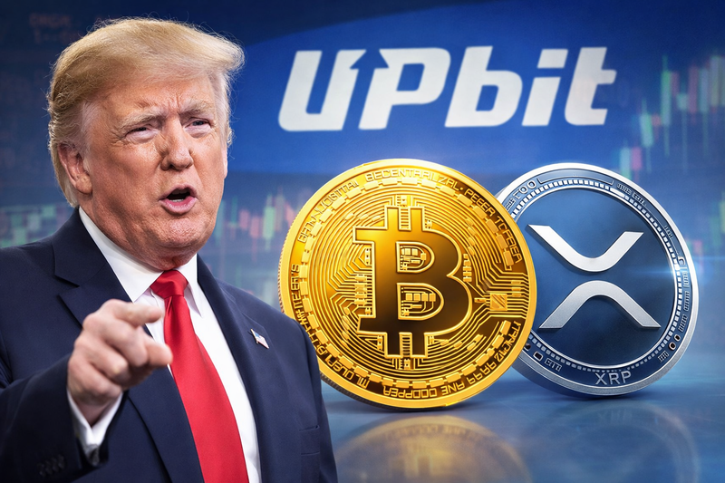 트럼프 한마디에 비트코인, XRP 반등…업비트 시장 다시 살아났다/AI 생성이미지 