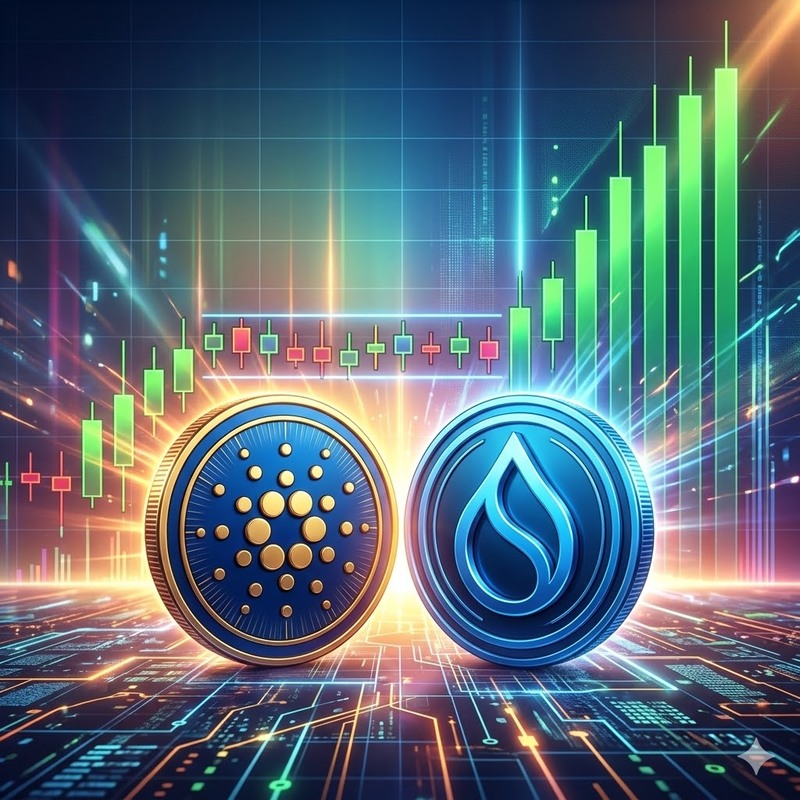 카르다노(ADA), 수이(SUI)/AI 생성 이미지