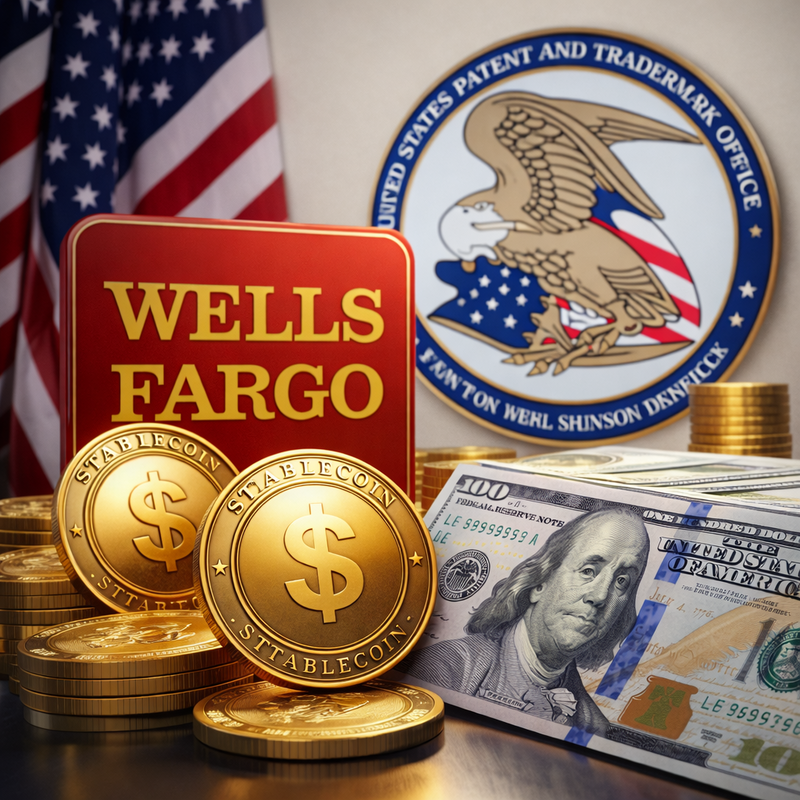웰스파고(Wells Fargo), 스테이블코인, 달러(USD)/AI 생성 이미지
