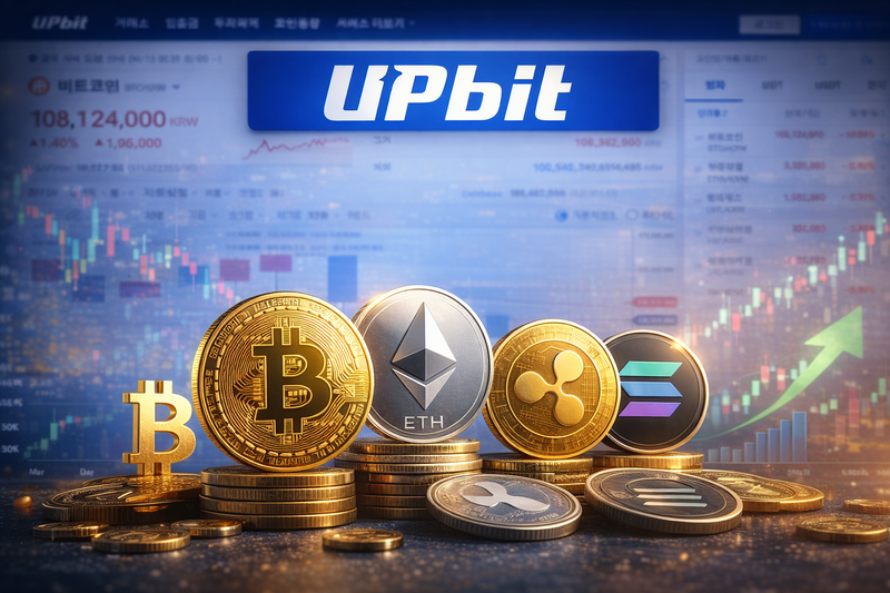 업비트 기준 비트코인·이더리움·XRP·솔라나 상승세…거래량도 증가/AI 생성 이미지
