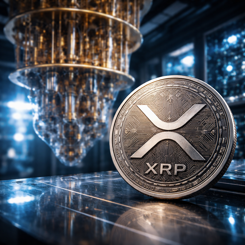 엑스알피(XRP), 양자 컴퓨터/AI 생성 이미지