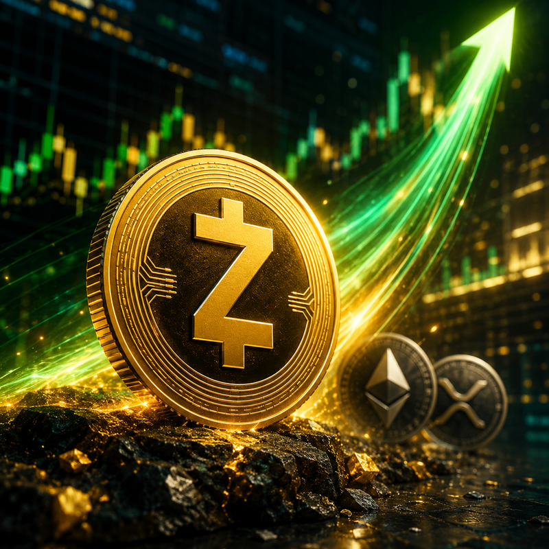 지캐시(ZEC), 이더리움(ETH), 엑스알피(XRP)/AI 생성 이미지