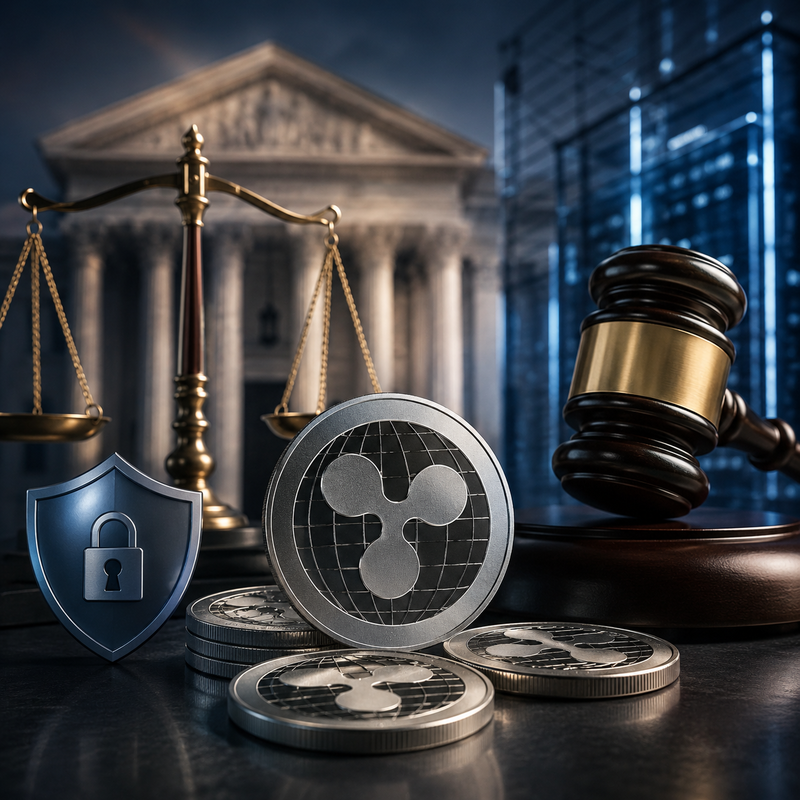 엑스알피(XRP), 암호화폐 규제/AI 생성 이미지