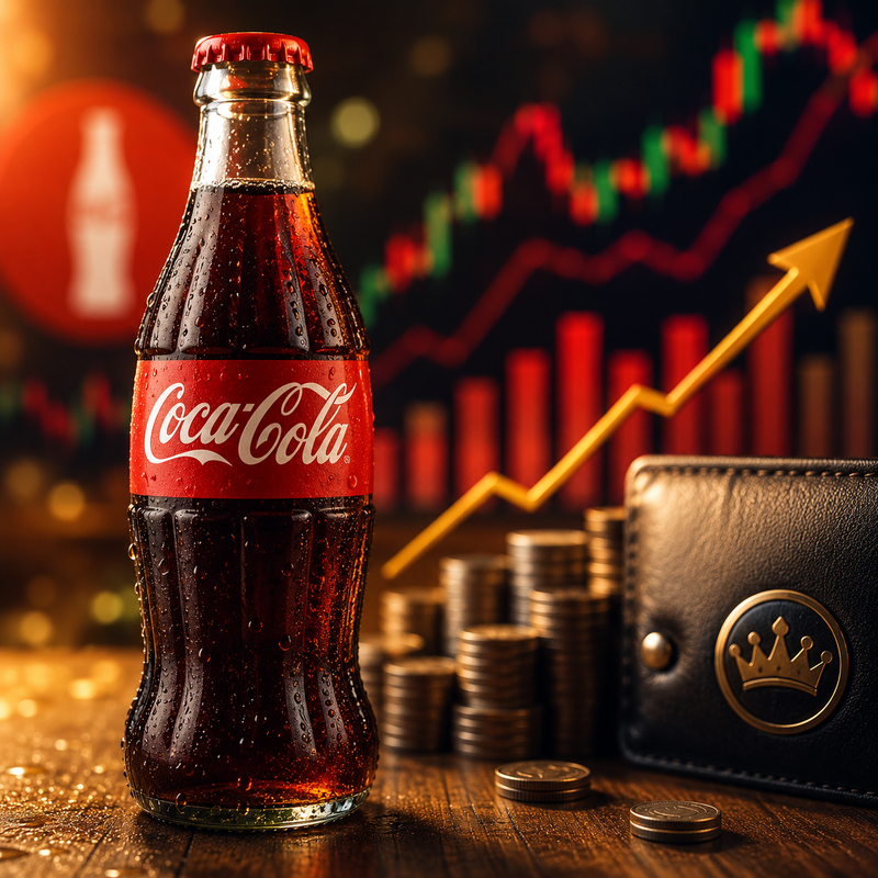 코카콜라(Coca-Cola, KO)/AI 생성 이미지