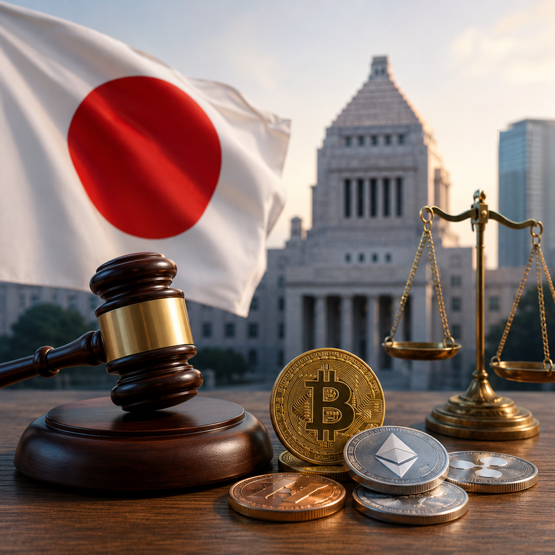 일본, 암호화폐 규제, 비트코인(BTC), 이더리움(ETH)/AI 생성 이미지